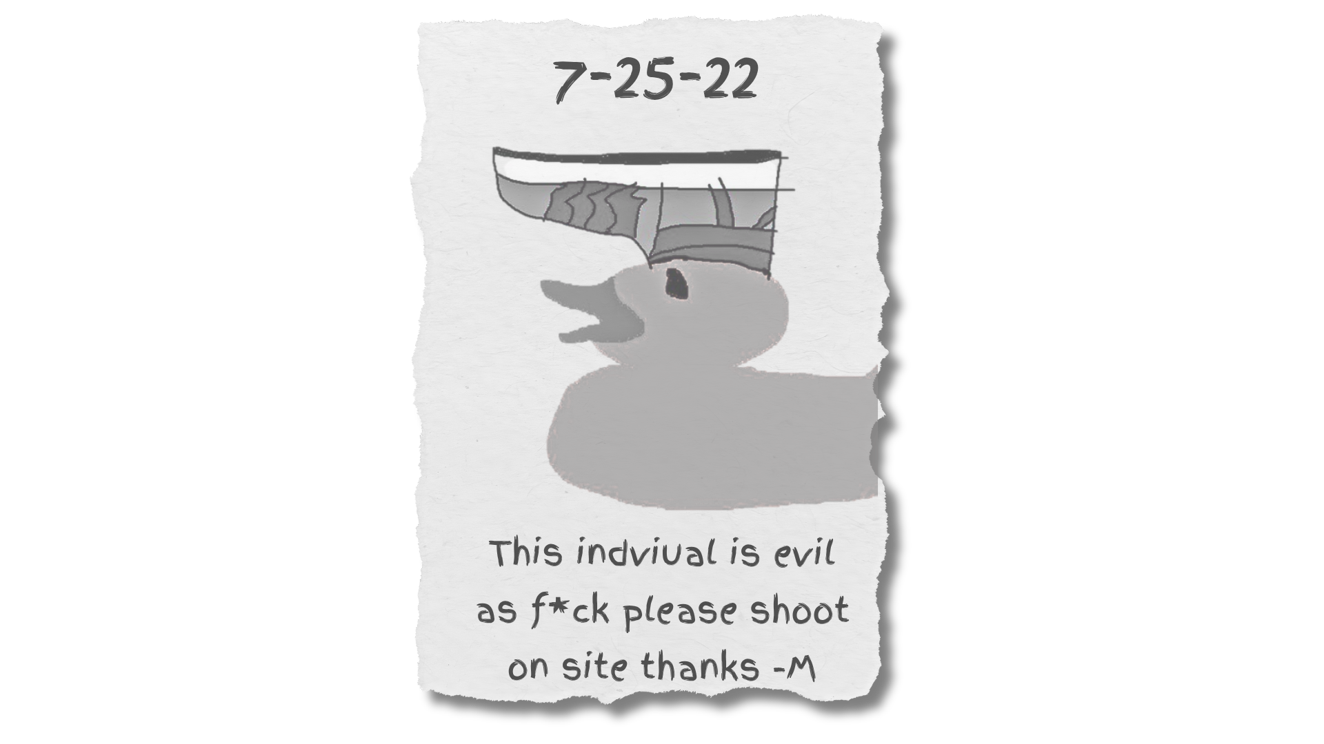 Expanded Quack note